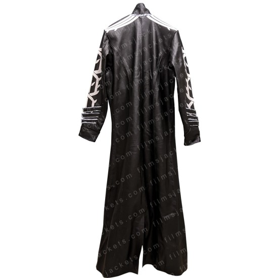 Devil May Cry 5 Vergil Black Leather Coat