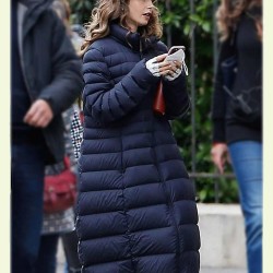 Emily In Paris S2 Lily Collins Puffer Coat