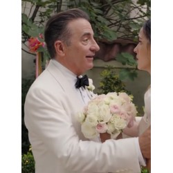 Father of the Bride 2022 Andy Garcia White Simple Blazer