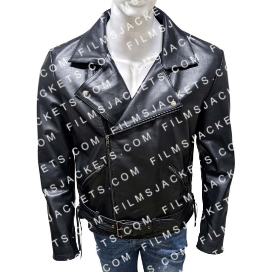 Ghost Rider Film Johnny Blaze Motorcycle Leather Jacket