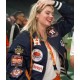 Kate Upton 2022 World Series Houston Astros Blue Jacket