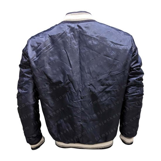 Men's Blue Georgetown Hoyas Bomber Jacket