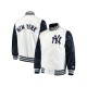 New York Yankees Legend White Bomber Jacket