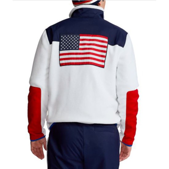 Olympics Closing Ceremony 2022 Team USA Mid layer Jacket