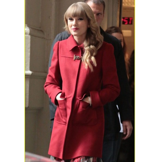 Taylor Swift Mid Length Wool Coat
