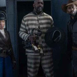 The Harder They Fall 2021 Idris Elba Prisoner Suit