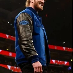 WWE Smackdown 2022 Logan Paul Varsity Jacket