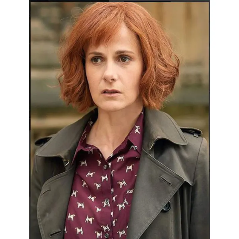 A Discovery of Witches Louise Brealey Cotton Grey Coat A Discovery of Witches Louise Brealey Cotton Grey Coat