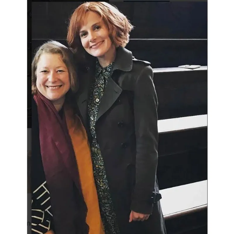 A Discovery of Witches Louise Brealey Cotton Grey Coat A Discovery of Witches Louise Brealey Cotton Grey Coat