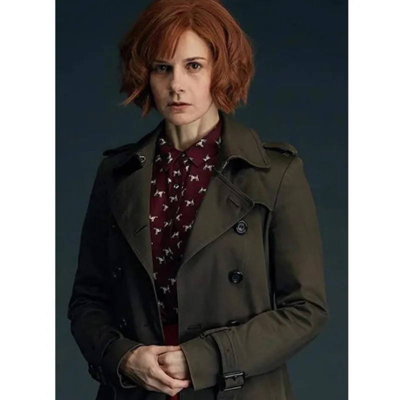 A Discovery of Witches Louise Brealey Cotton Grey Coat A Discovery of Witches Louise Brealey Cotton Grey Coat