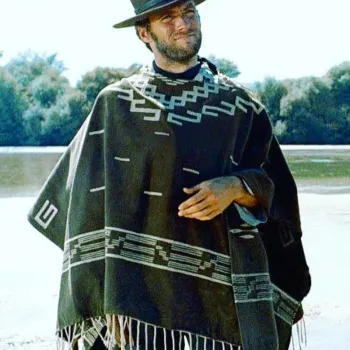 A Fistful Of Dollars Man With No Name Cowboy Western Poncho