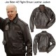Joe Biden A2 Flight Brown Leather Jacket