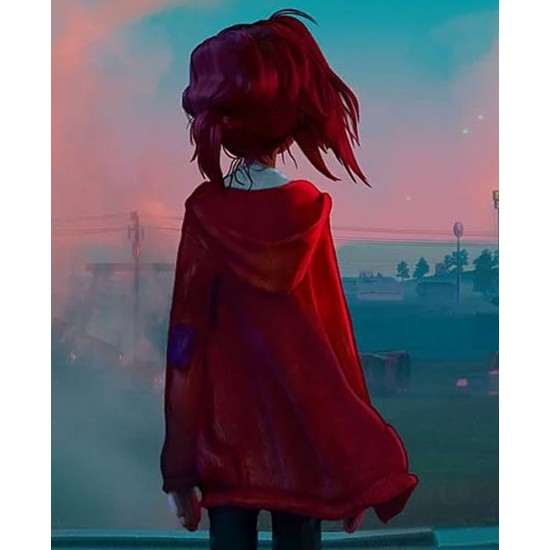 Katie Mitchell Connected Red Hoodie