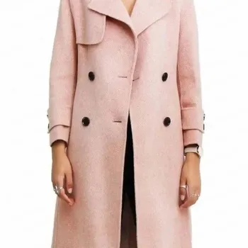 About Fate Emma Roberts Pink Coat