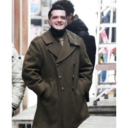 Across The River and Into the Trees Josh Hutcherson Double Breasted Coat