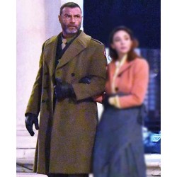 Across the River and Into the Trees Liev Schreiber Wool Coat