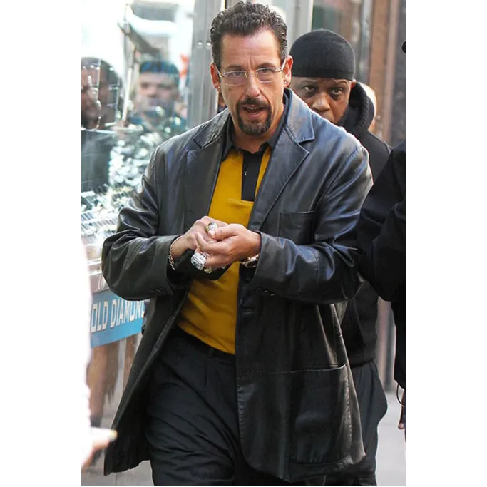 Adam Sandler Uncut Gems Leather Jacket Adam Sandler Uncut Gems Leather Jacket