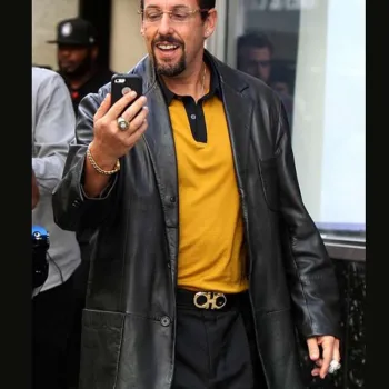 Adam Sandler Uncut Gems Leather Jacket