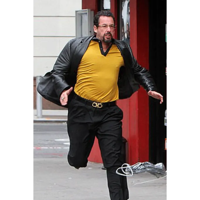 Adam Sandler Uncut Gems Leather Jacket Adam Sandler Uncut Gems Leather Jacket