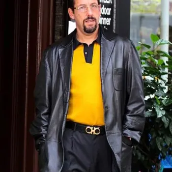 Adam Sandler Uncut Gems Leather Jacket