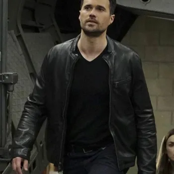 Agents of Shield Brett Dalton Leather Jacket