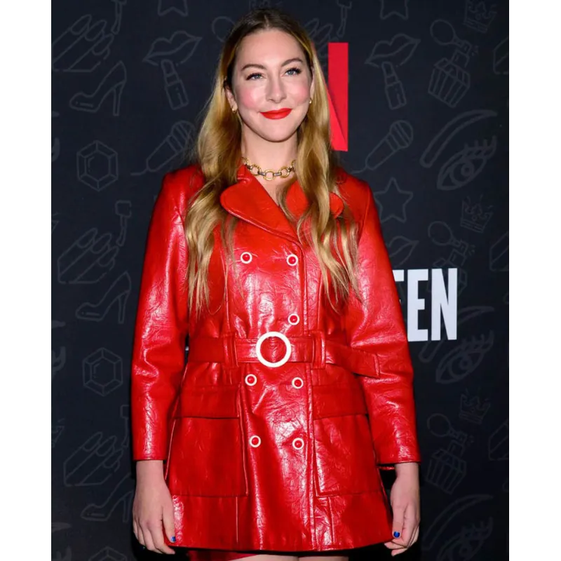 Este Haim AJ and the Queen Premiere Belted Coat Este Haim AJ and the Queen Premiere Belted Coat