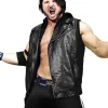 WWE Crocodile Alligator AJ Styles Vest with Hoodie