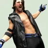 WWE Crocodile Alligator AJ Styles Vest with Hoodie