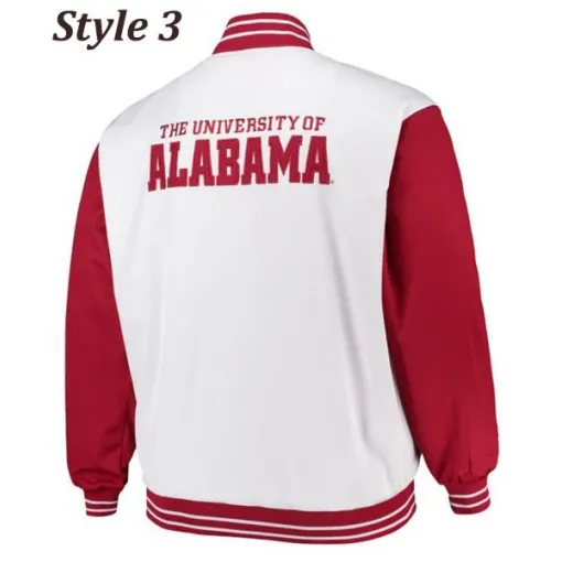 Alabama Crimson Tide letterman jacket Alabama Crimson Tide letterman jacket