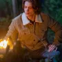Nancy Drew Alex Saxon Jacket with Fur Collar