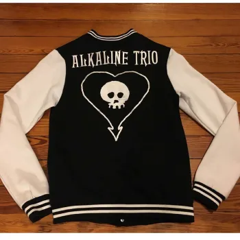 Alkaline Trio Skull Letterman Jacket
