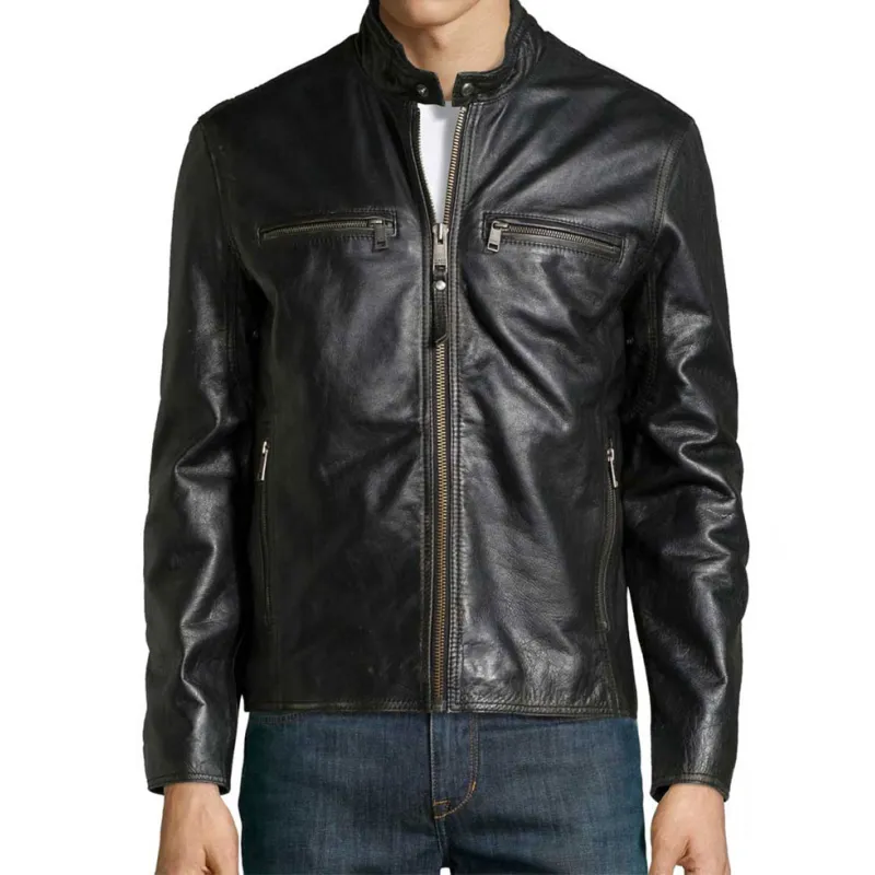 Joel Kinnaman Altered Carbon Black Leather Jacket Joel Kinnaman Altered Carbon Black Leather Jacket