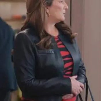American Auto S02 Ana Gasteyer Black Jacket