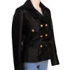 American Crime Story Penlope Cruz Black Leather Blazer