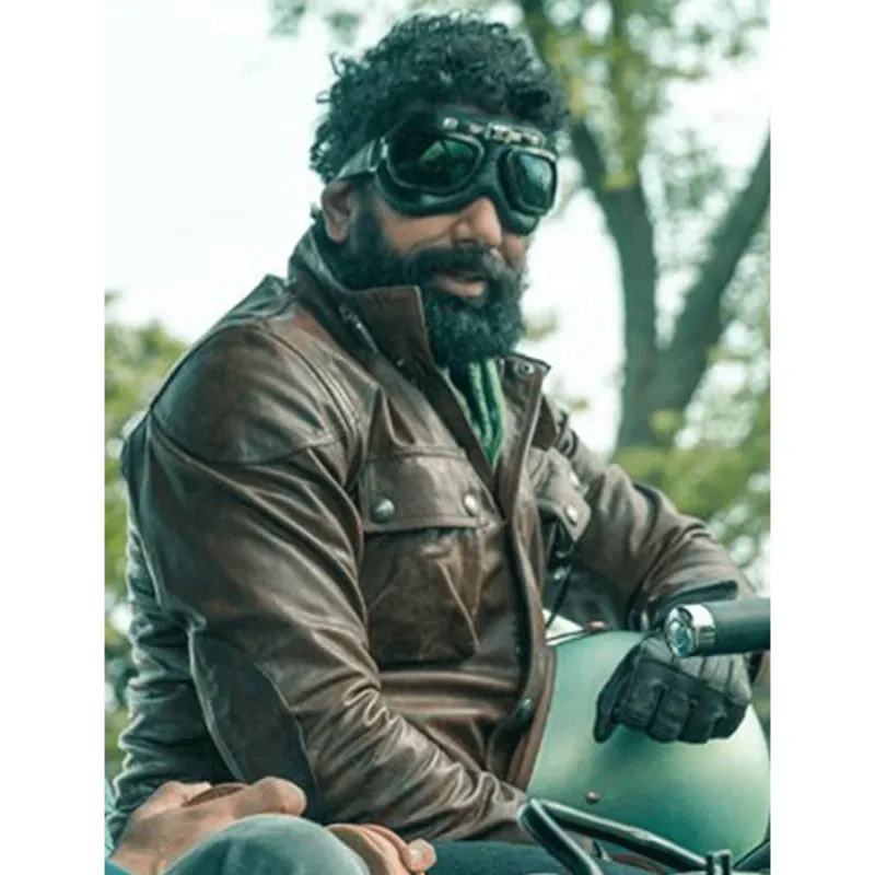 American Gods S02 Mousa Kraish Brown Leather Jacket American Gods S02 Mousa Kraish Brown Leather Jacket