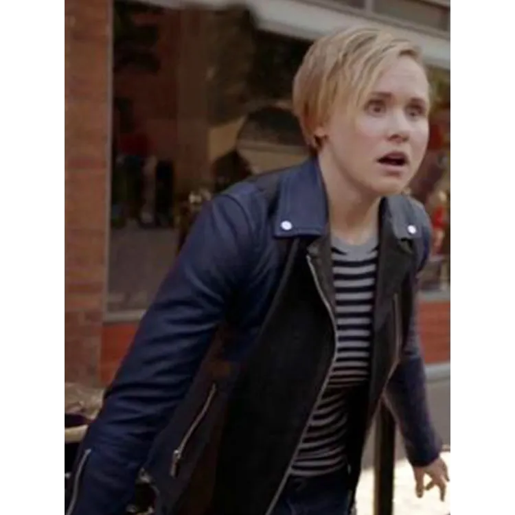 Alison Pill American Horror Story Biker Leather Jacket Alison Pill American Horror Story Biker Leather Jacket