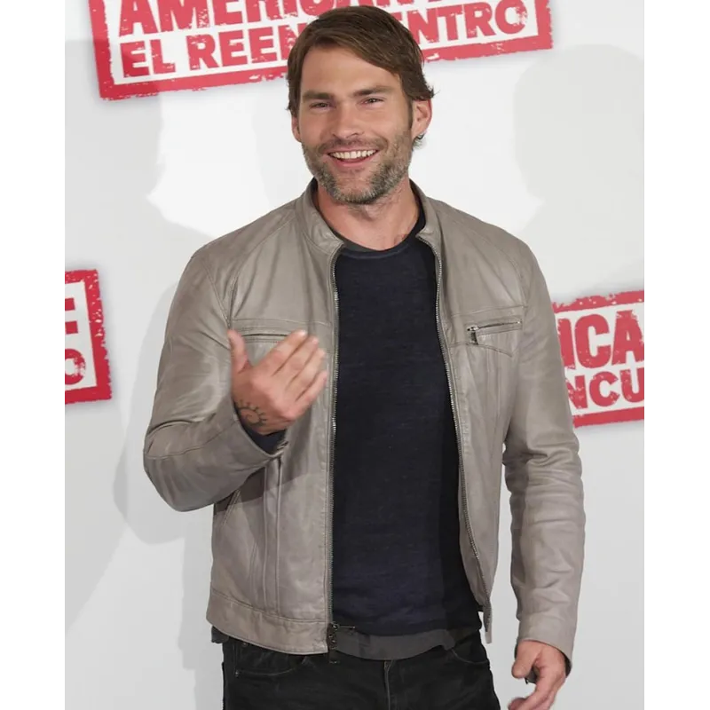 American Reunion Seann William Scott Grey Jacket American Reunion Seann William Scott Grey Jacket