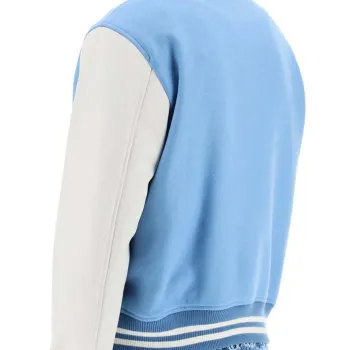 Amiri Blue Varsity Jacket