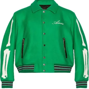 Amiri Bones Letterman Jacket