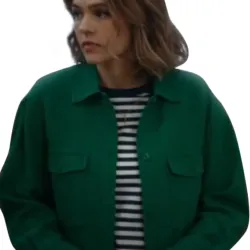An Easter Bloom 2024 Aimee Teegarden Green Jacket