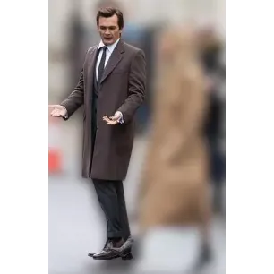 Anatomy of a Scandal 2022 James White Brown Coat Anatomy of a Scandal 2022 James White Brown Coat