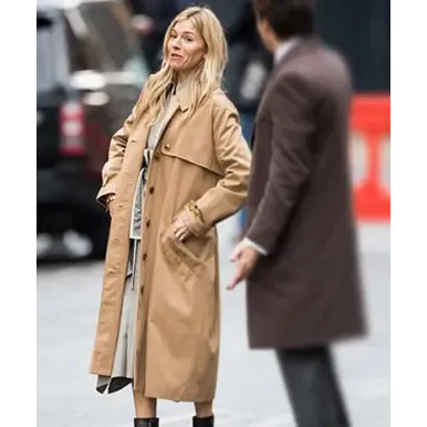 Anatomy of a Scandal Sienna Miller Brown Trench Coat Anatomy of a Scandal Sienna Miller Brown Trench Coat
