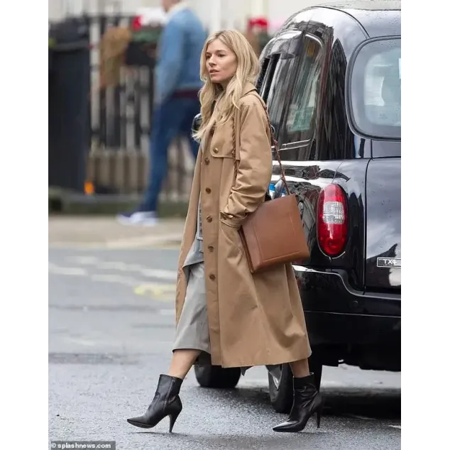 Anatomy of a Scandal Sienna Miller Brown Trench Coat Anatomy of a Scandal Sienna Miller Brown Trench Coat