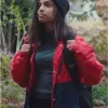 Anjini Taneja Azhar Young Hearts Red and Blue Jacket Anjini Taneja Azhar Young Hearts Red and Blue Jacket