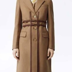 Anna Kendrick Love Life Brown Coat