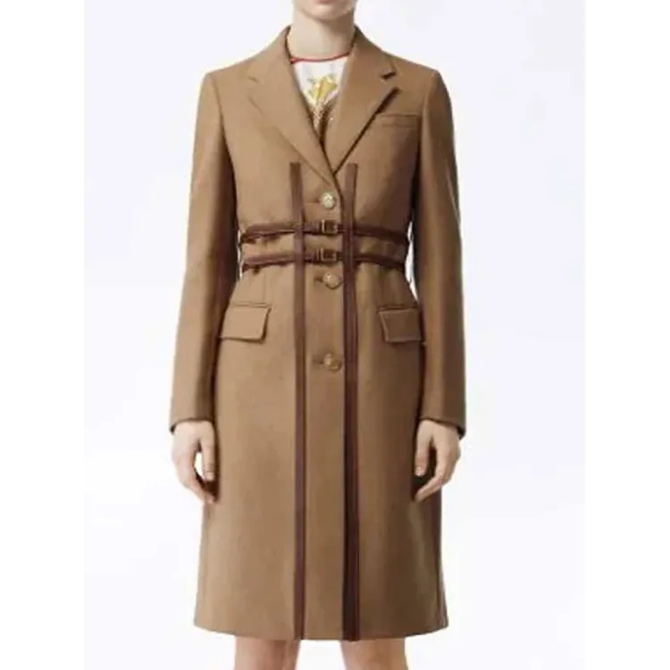 Anna Kendrick Love Life Brown Coat