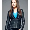 Bo Dennis Lost Girl Anna Silk Leather Jacket Bo Dennis Lost Girl Anna Silk Leather Jacket