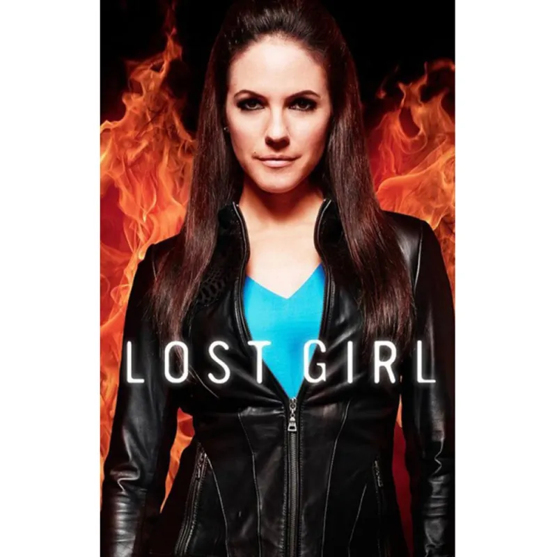 Bo Dennis Lost Girl Anna Silk Leather Jacket Bo Dennis Lost Girl Anna Silk Leather Jacket