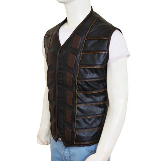 Anthony Lemke Dark Matter Three Leather Vest