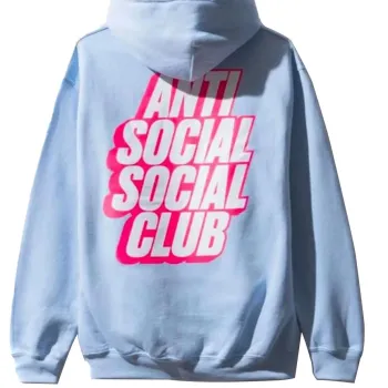 Anti Social Social Club Blue Hoodie